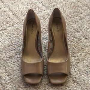 Tahari Open Toe Pumps